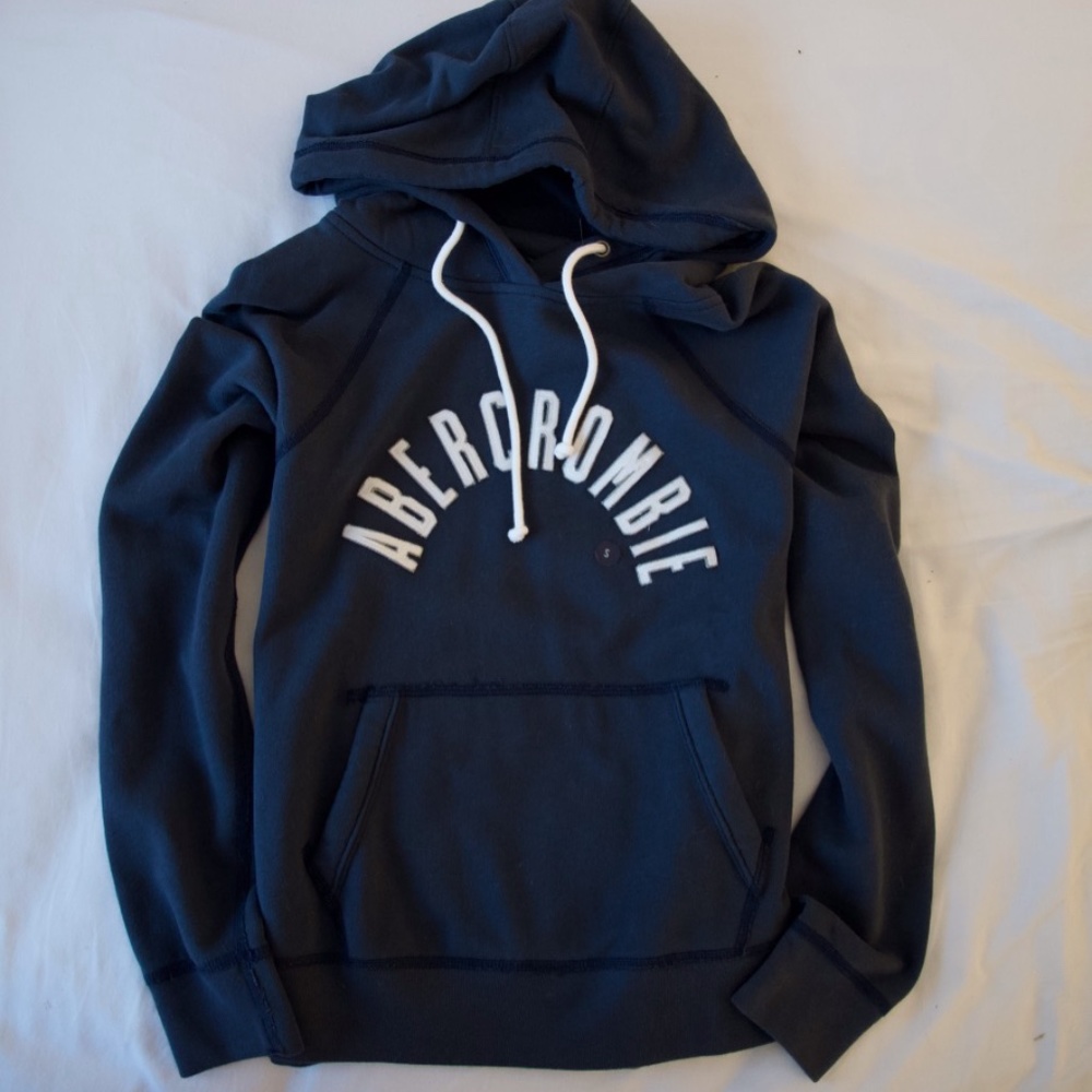 BRAND NEW A&F Hoodie Navy w/tags